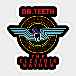 Dr Teeth and The Electric Mayhem old school Sticker